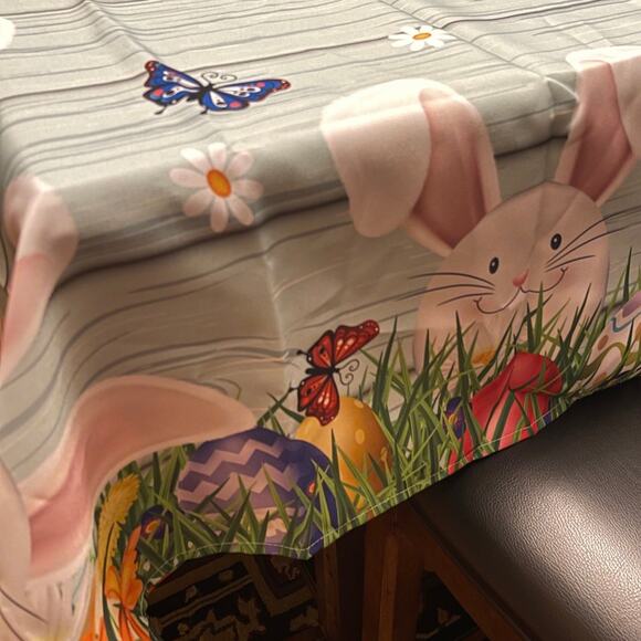 Easter One Of The Kind  Kitchen Dining Tablecloth Square 60 x 60 - Picture 8 of 11